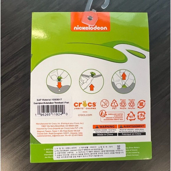 NWT Nickelodeon Crocs Jibbitz - Picture 2 of 2